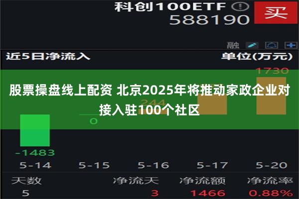 股票操盘线上配资 北京2025年将推动家政企业对接入驻100个社区